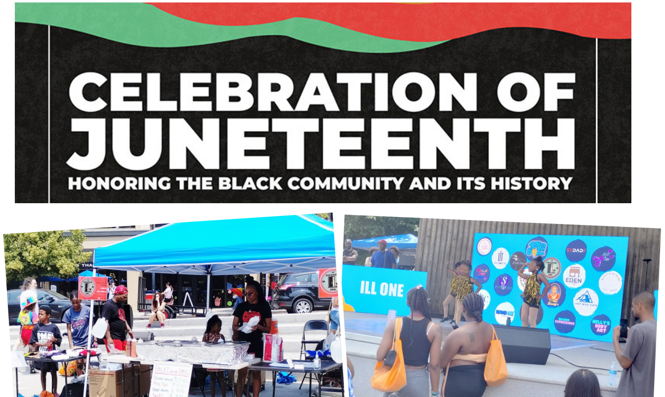 Celebration of Juneteenth Honoring the Black Community and its History