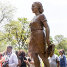 Statue Of Slain Civil Right Activist Dedicated In Detroit
